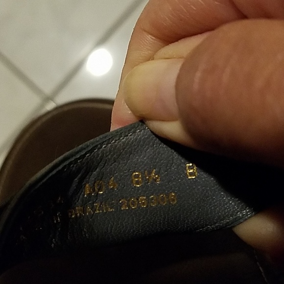 Cole Haan Brown Kitten Heel Sandles - Picture 5 of 7